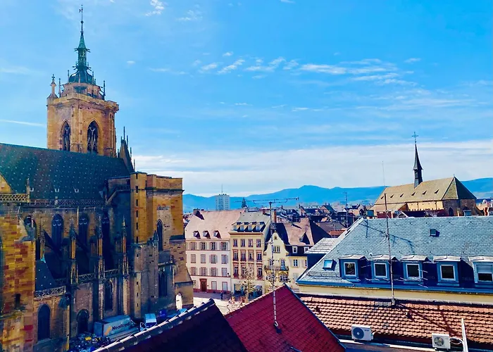 Appartement Spacieux A Colmar Avec Terrasse, Garage Privatif, Proche Centre Et Gare - Fr-1-722-2